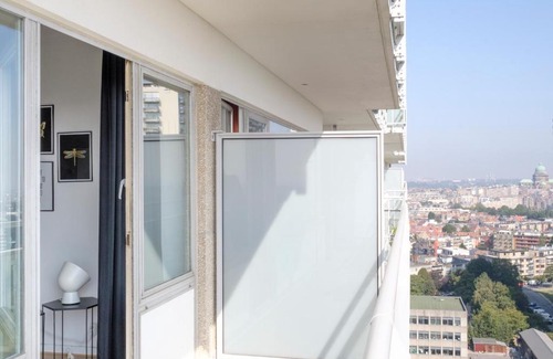 Sint-Jans-Molenbeek Appartement | Magnifique Appartement 1 chambre vue surplombant Bruxelles