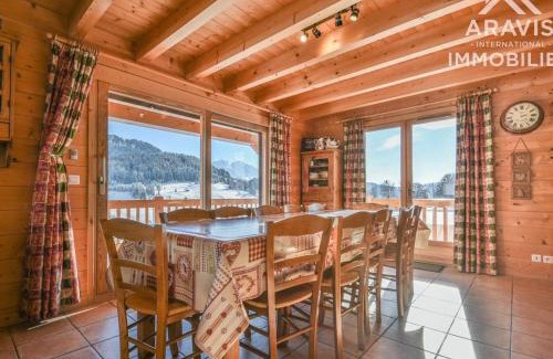 Le Chinaillon Chalet De Ski | Magnifique chalet indépendant, 12-14 pers, 6 chambres, grande pièce de vie ! - FR-1-391-30