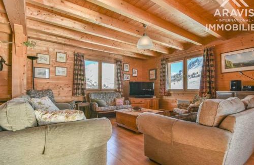 Le Chinaillon Chalet De Ski | Magnifique chalet indépendant, 12-14 pers, 6 chambres, grande pièce de vie ! - FR-1-391-30