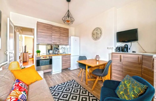 Enghien-les-Bains Appartement | Magnifique F2 centre-ville 12 min Paris - 4 pers.