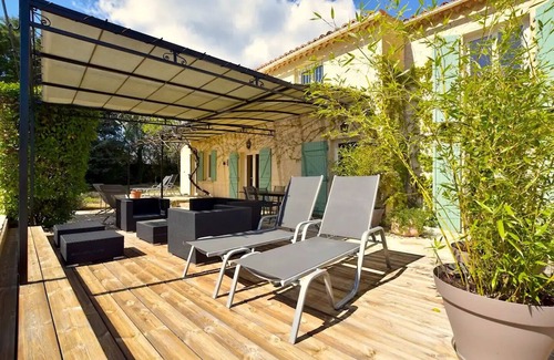 Pouzilhac Villa | Magnifique villa provençale avec piscine et jardin