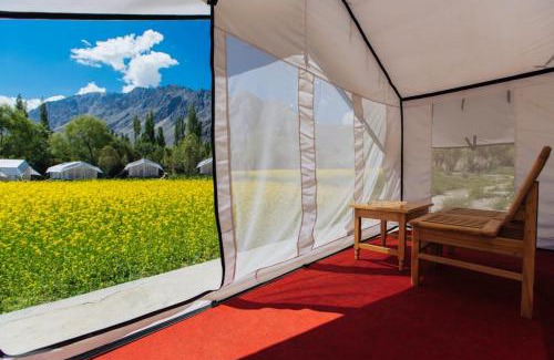 Hunder Lit Et Petit-Déjeuner | Magpie Camp Ladakh by LexStays