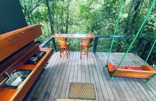 Penjamo Cabine | Mahogany-cabin near arenal volcano