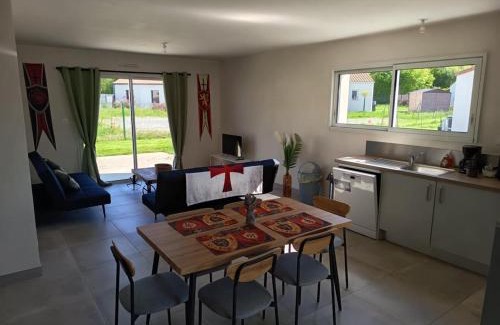 Sevremont Maison | Maison 2 ch-6 pers parking & jardin