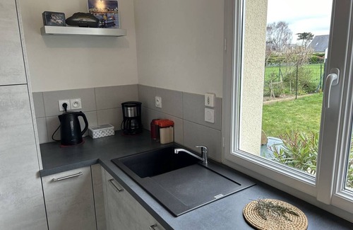 Pleherel-Plage-Vieux-Bourg Maison | Maison 6 personnes à proximité de l'Anse du Croc.