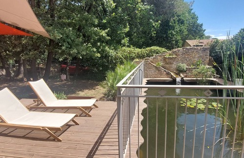 Salinelles Maison | Maison au calme sur terrain boisé - Gard