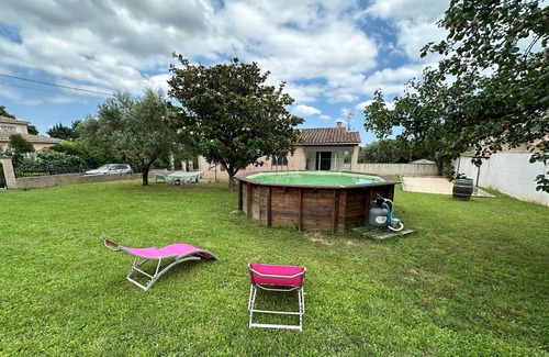Pont-Saint-Esprit Maison | Maison de plain pied avec piscine