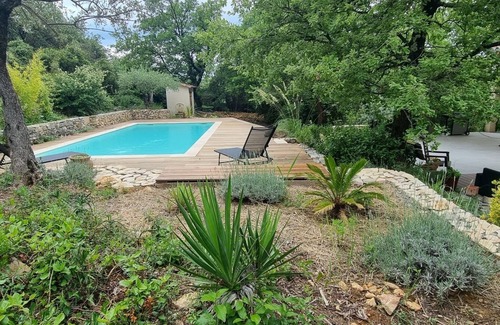 Euzet-les-Bains Maison | maison avec piscine au cœur de la garrigue