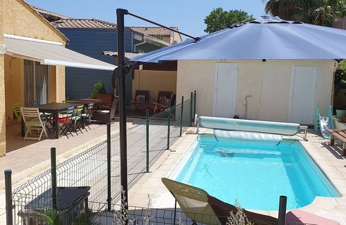Sommieres Maison | Maison avec piscine, climatisation et située à 2 pas du centre historique