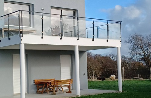 Lanildut Maison | Maison avec vue mer et dans un parc animalier