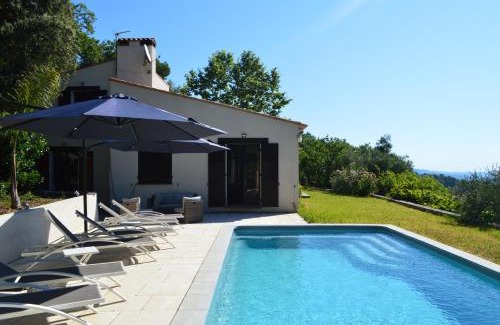 Saint-Cezaire-sur-Siagne Maison | Maison avec vue panoramique et piscine