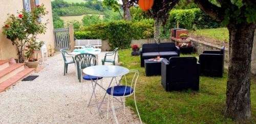 Martisserre Maison | Maison chaleureuse à Martisserre avec jardin privatif et cheminée