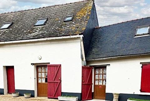 Gruge-l'Hopital Maison | Maison charmante à Ombrée d'Anjou avec jardin et terrasse