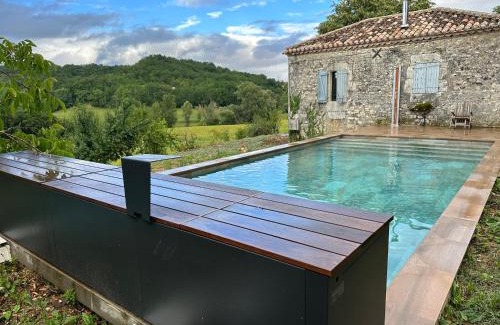 Montlauzun Maison | Maison charmante nature piscine chauffée