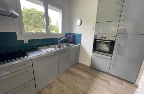 Nieul-le-Dolent Maison | Maison contemporaine rénovée avec étang privé et terrasse, proche plage - 3 chambres, wifi inclus - FR-1-426-517