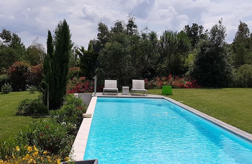Pibrac Maison | Maison Contemporaine Avec Jardin et Piscine au Calme,