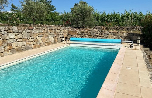 Rosieres Maison | Maison Cosy au calme piscine privée, Sud Ardèche, Vue exceptionnelle