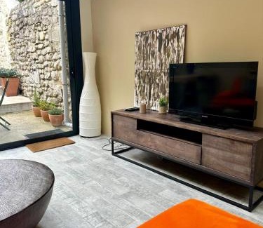 Crepy-en-Valois Maison | Maison cosy pour 2 à Crépy, véranda et jardin
