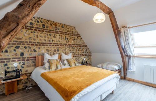 Octeville-sur-Mer Maison | Maison d'hôtes "Pomme de paille" dans Ecolodge ENTRE MER & CAMPAGNE