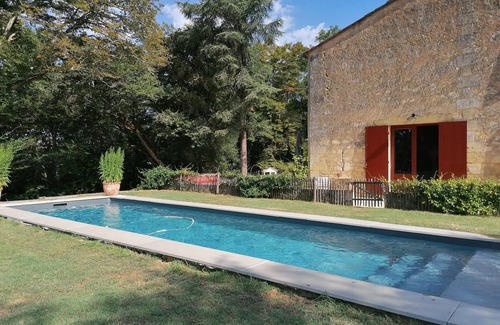 Lignan-de-Bordeaux Maison | Maison de campagne en pierre avec piscine
