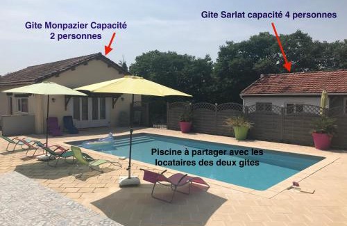Savignac-sur-Leyze Maison | Maison de campagne Piscine, jacuzzi 2P Monflanquin