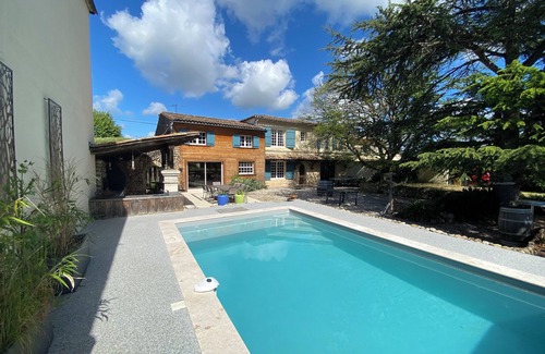 Fronsac Maison | Maison de famille jusqu'à 14 personnes, avec piscine et jeux