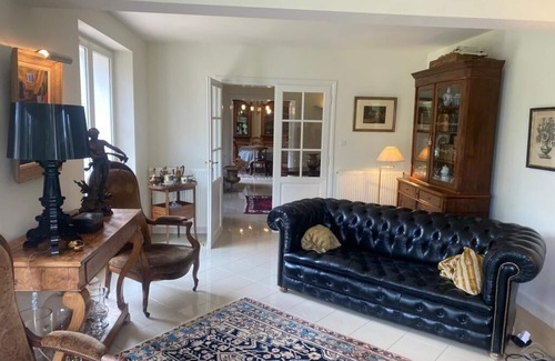 Lacave Maison | Maison de maître 10pers, terrasse et parc en bord de rivière
