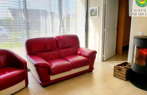 Saint-Paterne-Racan Maison | Maison de vacances avec piscine chauffée, spa, aire de jeux et jardin privatif en Touraine - FR-1-381-286