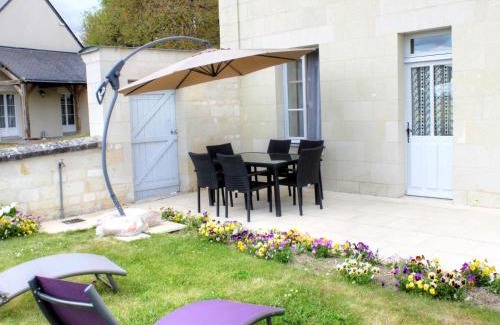Lerne Maison | Maison de vacances de charme au cœur du Val de Loire, proche châteaux, jardin, tout équipée, Wi-Fi. - FR-1-381-486