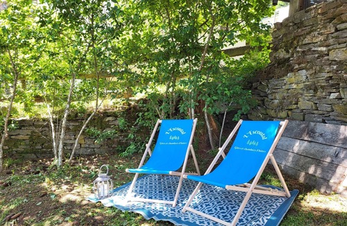 Le Bleymard Villa | Maison de vacances face au Mont Lozère au milieu des bois