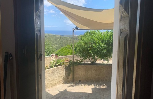 Rogliano Maison | Maison de village avec vue mer panomarique