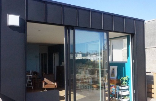 Rive Droite Maison | Maison de ville, grand jardin, vue rade de Brest.