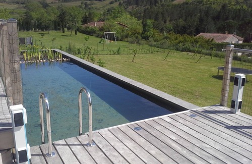 Luc-sur-Aude Villa | Maison des Lévriers 3* avec bio-piscine au coeur du Pays Cathare