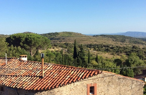 Felines-Minervois Maison | Maison du village avec vue sur Pyrénées