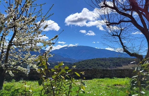 Faucon Maison | maison en Provence, à Faucon, avec jardin arboré et vue sur le Mont Ventoux.
