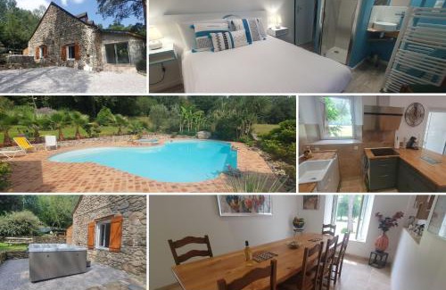 Buzy Appartement | Maison familiale Baylère - Piscine et spa - 8 pers