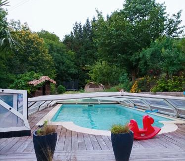 Saint-Chamond Maison | Maison familiale campagne piscine forêt