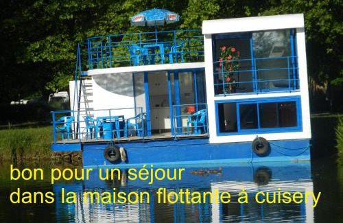 Cuisery Location De Bateaux | Maison flottante sur la seille