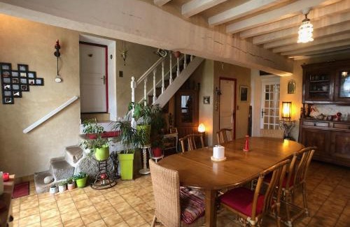 Saint-Laurent-de-Terregatte Lit Et Petit-Déjeuner | Maison d'hôtes l'Angevinière, chambre des Anges proche Mont-Saint-Michel