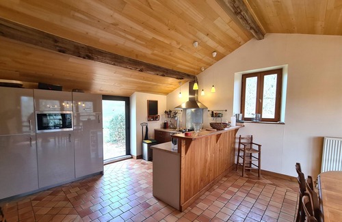 Saint-Laurent-la-Vallee Maison | Maison de Bertrand - maison en pierre avec piscine privée - calme absolu!