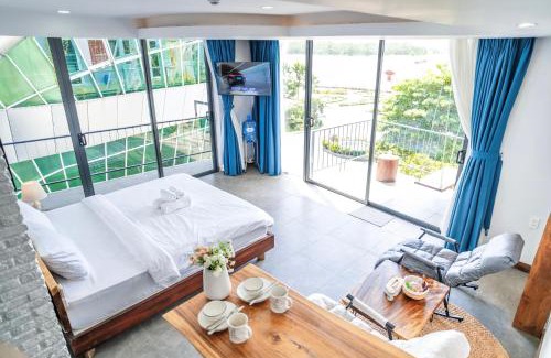 Mang Yang Appartement | Maison Honeymoon Sweet l River View l Bathtub l Balcony