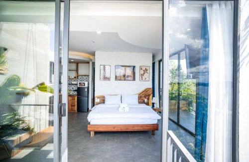 Mang Yang Appartement | Maison Honeymoon Sweet l River View l Bathtub l Balcony