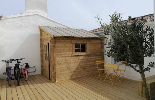 Ile d'Yeu Maison | Maison indépendante avec cour et jardin dans le port
