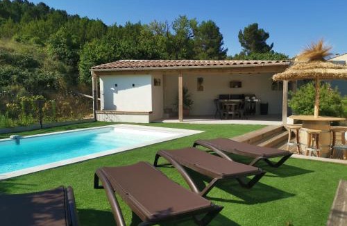Moussan Maison | Maison L'Inattendu avec spa & piscine privatifs
