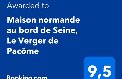 Anneville-Ambourville Maison | Maison normande au bord de Seine, Le Verger de Pacôme