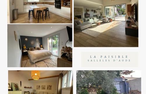 Salleles-d'Aude Villa | Maison paisible toute équipée, piscine chauffée