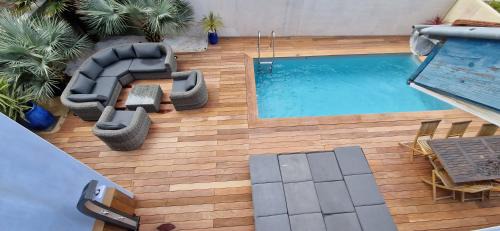 Quartier des Boucholeurs Appartement | Maison spacieuse avec piscine proche de la plage