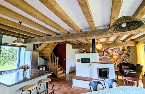 Lussac-Les-Eglises Maison | Maison typique en Berry avec jardin privatif, BBQ et parking - FR-1-591-598