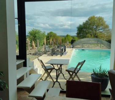 La Chapelle-de-Brain Villa | Maison/Villa avec piscine privée Gîte Brain d'eau