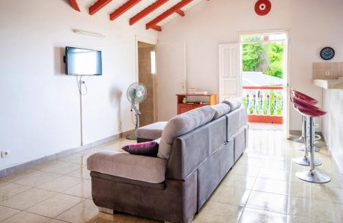 Marigot Maison | Maison vue sur mer à Vieux-Habitants + Terrasse